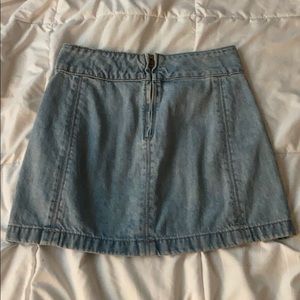 Free People Denim Skirt